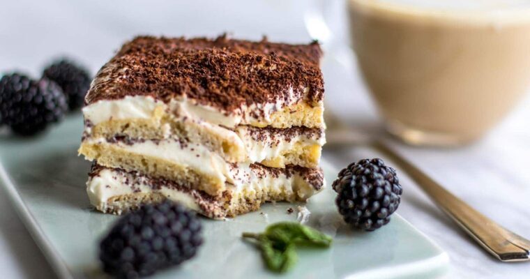 Indulge in the Perfect Summer Dessert: Peach and Yogurt Tiramisu with MAMBO