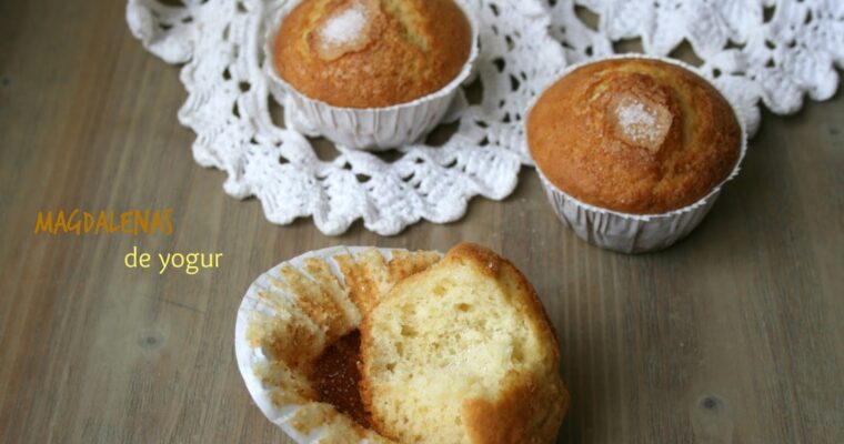 Magdalenas de yogur con olla GM