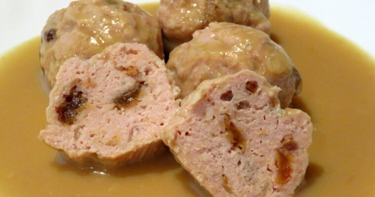 Albóndigas con Sorpresa con monsieur cuisine