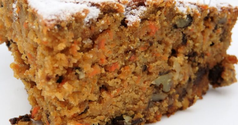 Bizcocho de Galletas y Zanahorias con monsieur cuisine