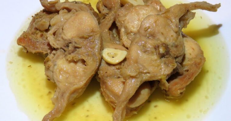 Chuletas de Cordeso con Salsa de Castañas al P.X con monsieur cuisine