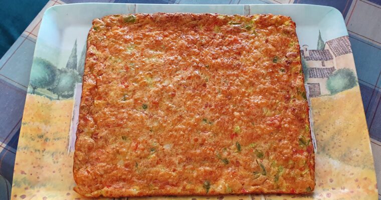 Coca rápida de Verduras