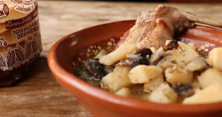 Conejo Guisado con Verduras Yococino con MAMBO