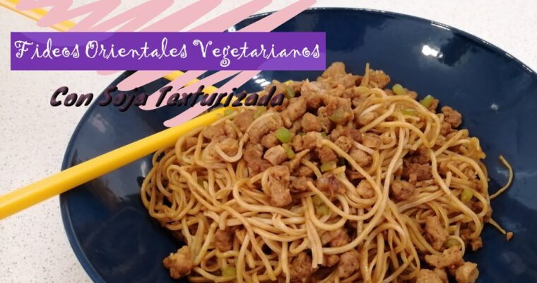 Fideos chinos vegetarianos con MAMBO