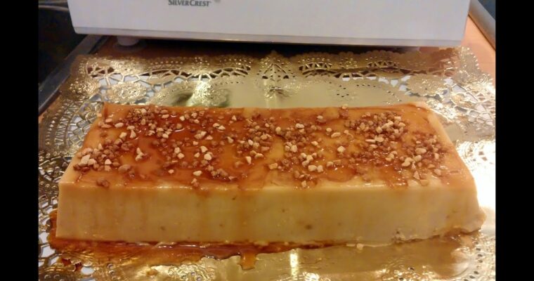 Flan de Turrón con monsieur cuisine