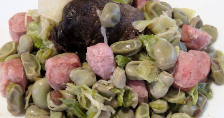 Habas al Tombet con monsieur cuisine