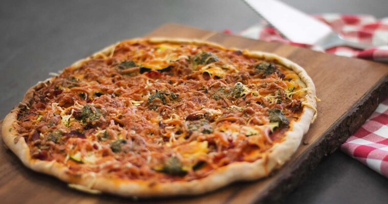 Masa de pizza con MAMBO