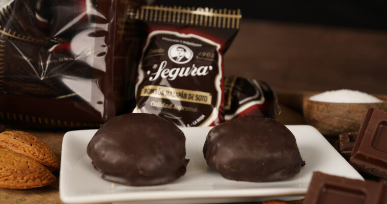 Mazapanes de coco y chocolate con MAMBO