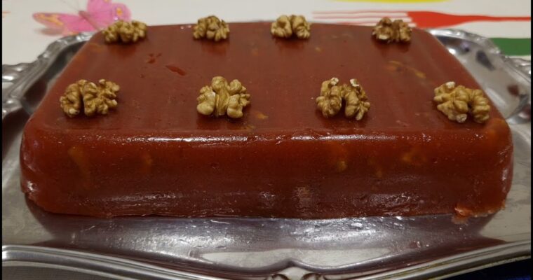 Membrillo con Nueces con monsieur cuisine