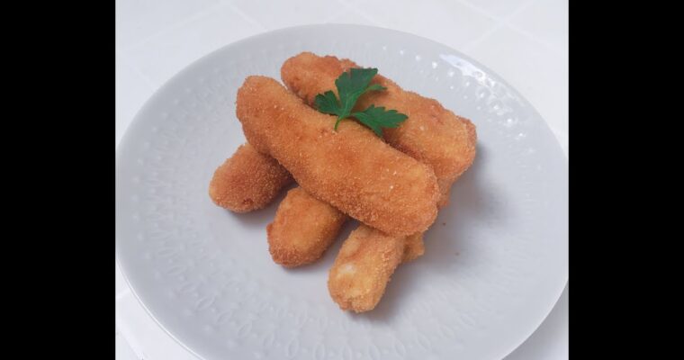 Palitos crujientes de merluza con MAMBO
