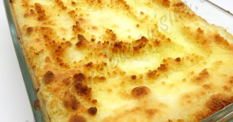 Parmentier de Longanizas frescas con monsieur cuisine