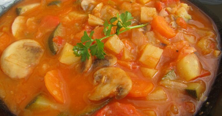 Potaje de verduras con olla GM
