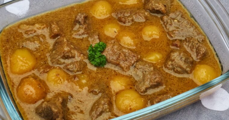 Ternera al whisky con olla GM