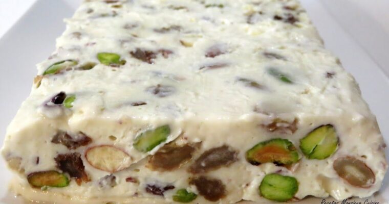 Turrón de Camembert con Frutos Secos con monsieur cuisine