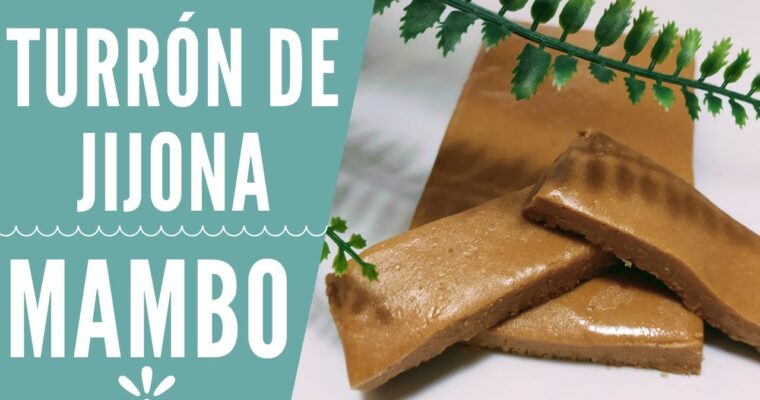 Turron de Jijona con MAMBO