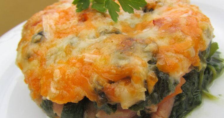 Acelgas gratinadas con MAMBO