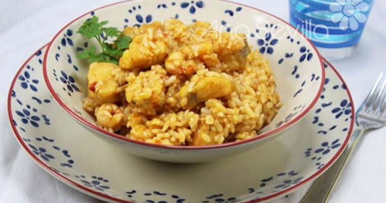 Arroz con rape con olla GM