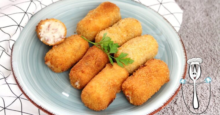 Croquetas de cecina y queso con MAMBO