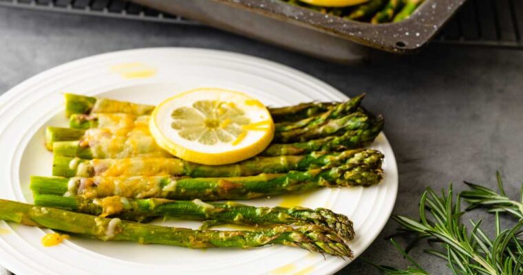 ESPÁRRAGOS TRIGUEROS CON QUESO Y LIMÓN con olla GM