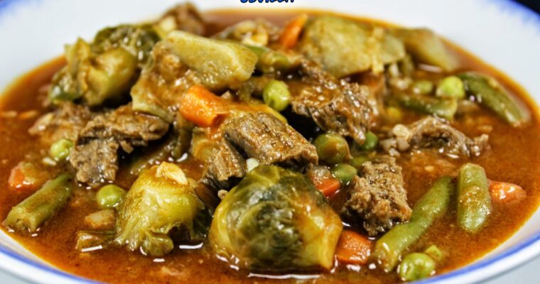 Menestra con carne con olla GM