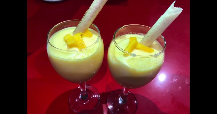 Mousse de Mango con MAMBO