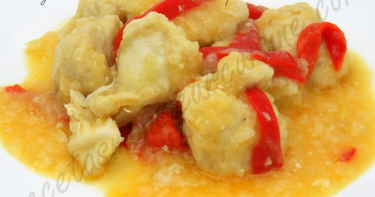 Pechuga de Pollo con Pimientos del Piquillo con monsieur cuisine
