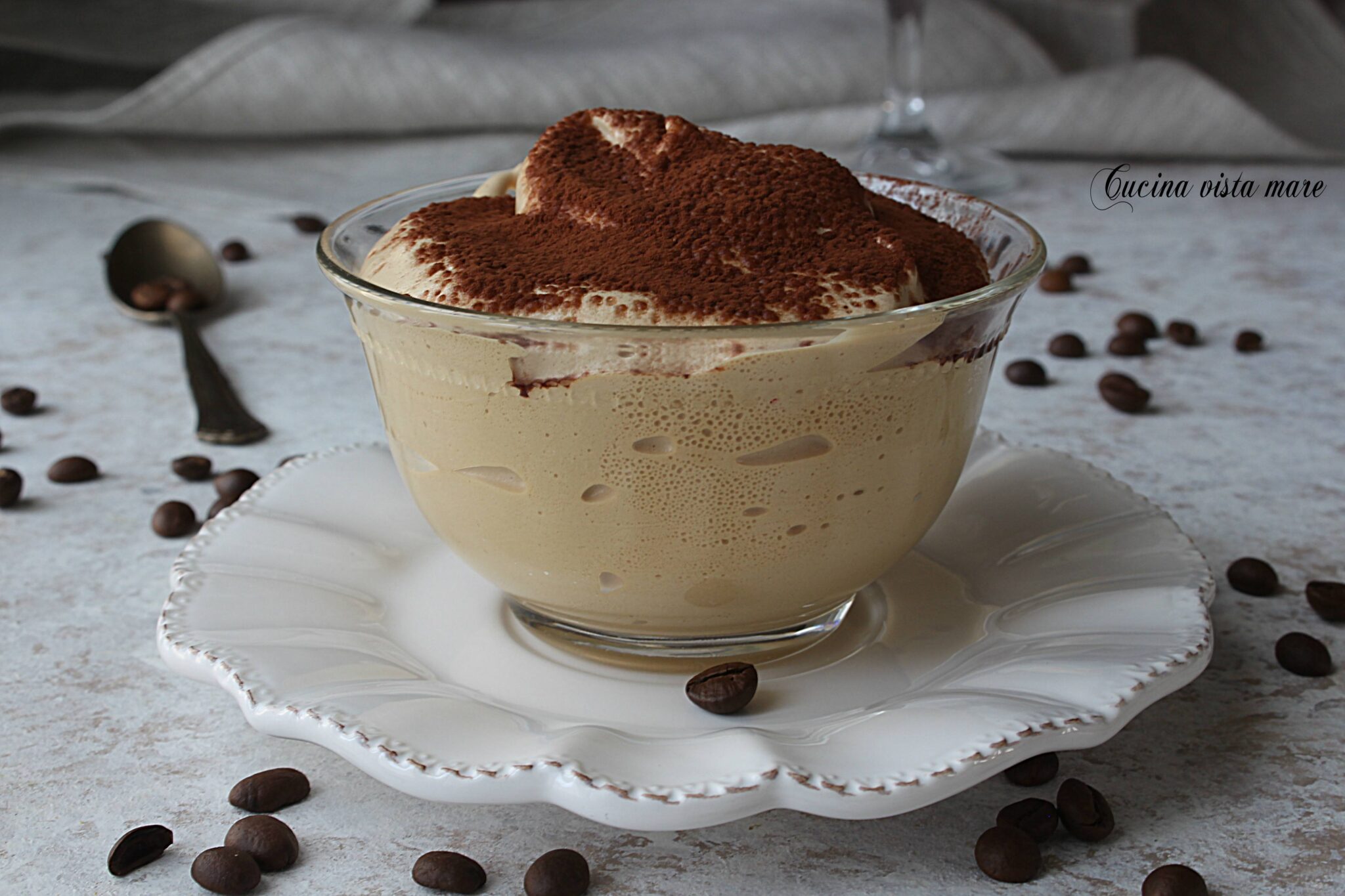 Spumone al Caffè con monsieur cuisine - Thermorecetas