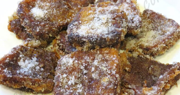 Torrijas de Flan Milka con monsieur cuisine