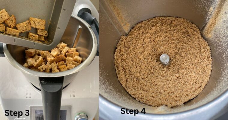Delicious Homemade Breadcrumbs Recipe with Thermomix – Perfect for Coating and Baking!
