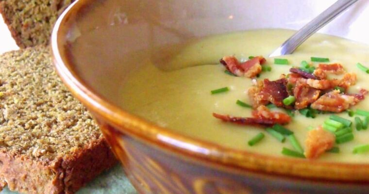 Delight Your Taste Buds with a Refreshing Cold Leek and Apple Soup Recipe using Monsieur Cuisine