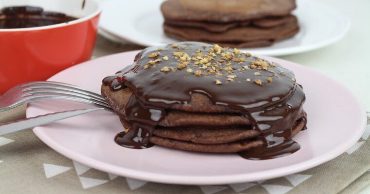 Tortitas americanas de chocolate con MAMBO