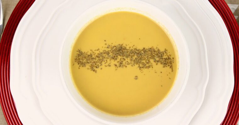 Crema de gambas y pescado con MAMBO