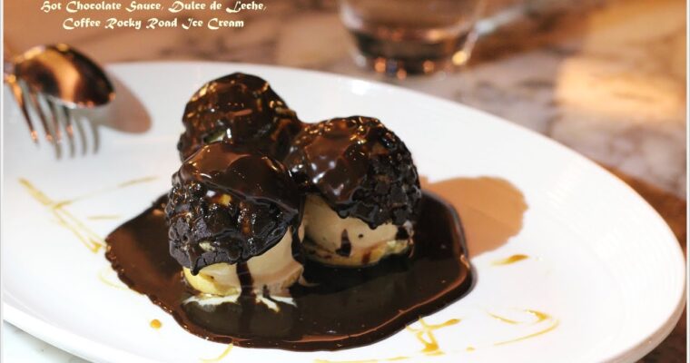 Indulge in the Irresistible Delight of Profiteroles de Crema with Hot Chocolate Sauce – A Monsieur Cuisine Recipe