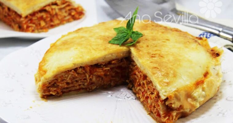 Pastel de pollo y tomate con MAMBO