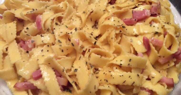 A Twist on a Classic: Huevos Fríos a la Carbonara with Olla GM Recipe