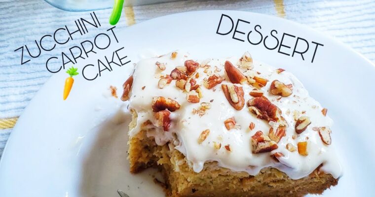 Deliciously Unique: Try Our Carrot and Zucchini Cake with monsieur cuisine!