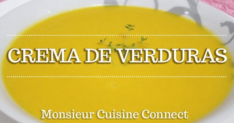 Quick and Easy Puré de Verduras Recipe with monsieur cuisine