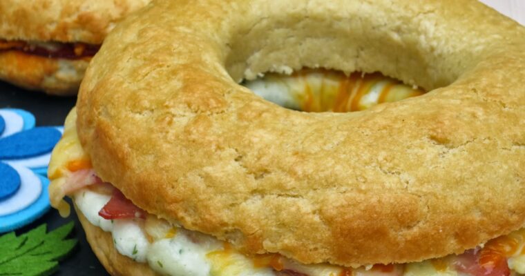 Rosca de jamon y queso con MAMBO