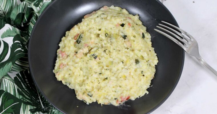 Delicioso y fácil: Descubre la receta de Risotto de cerveza y bacon con Thermomix