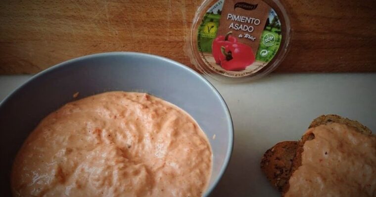 Pate de pimientos asados y atun con MAMBO