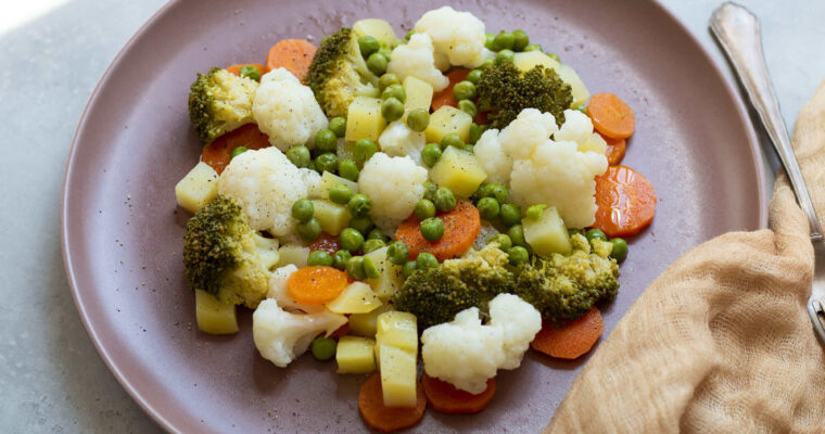 VERDURAS AL VAPOR con MAMBO