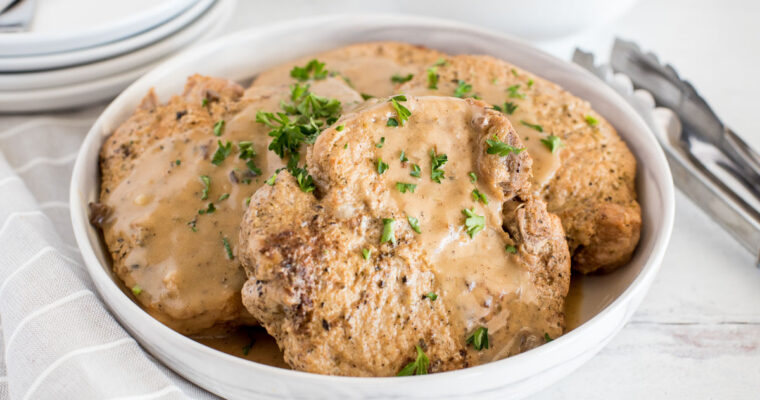 Whip Up a Flavorful Meal with GM Pot: Pork Shoulder Chops with Mushrooms