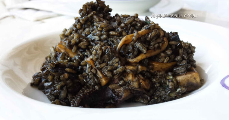 Delicious and Easy: Arroz Negro con Chipirones Recipe Made in Olla GM