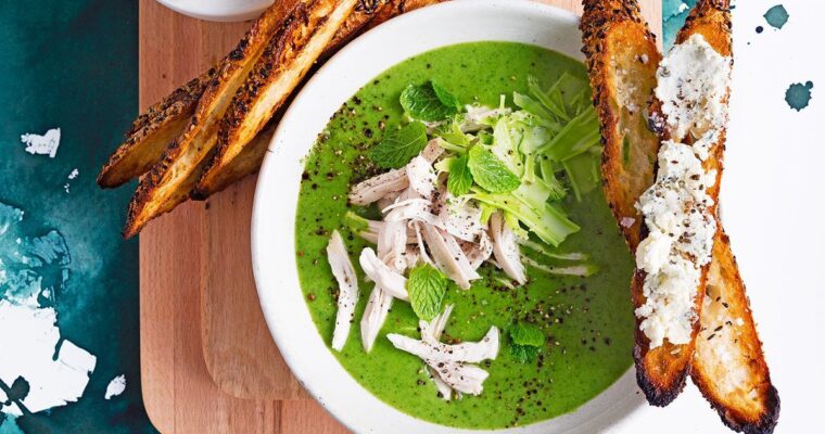 Delightful Twist: Creamy Zucchini Soup with Apple, courtesy of Monsieur Cuisine