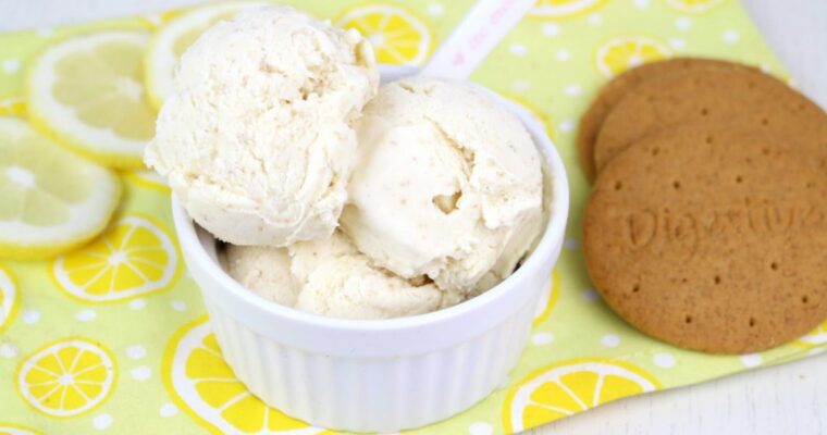 Helado de tarta de limon con MAMBO