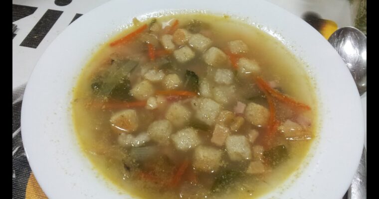 SOPA DE VERDURA con olla GM