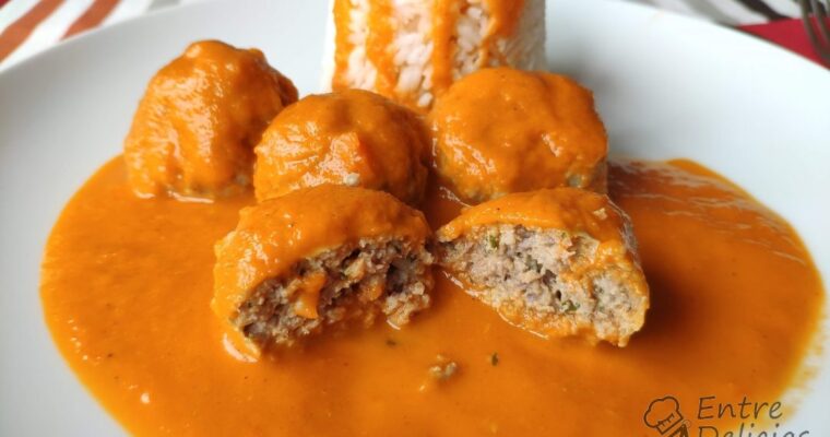 Albondigas de ternera en salsa con MAMBO