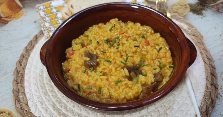Cooking Arroz con Ternera Made Easy with GM Pot