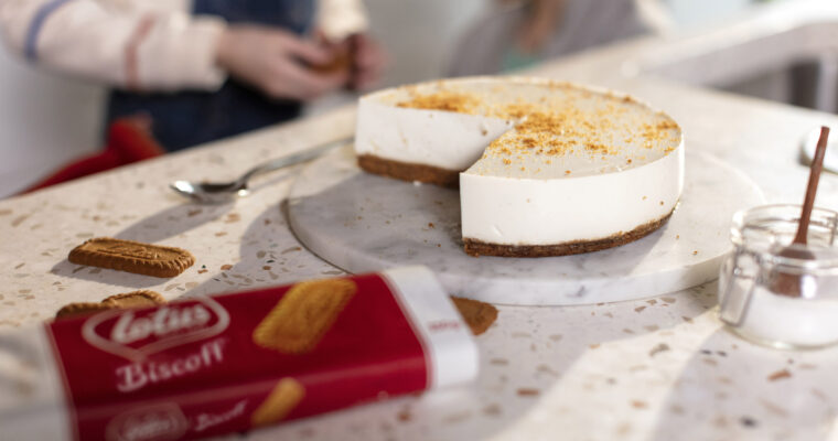 Craving a Sweet Treat? Try the Mouthwatering Lotus Biscoff Cheesecake with MAMBO