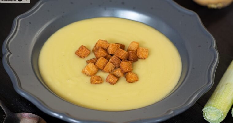 Deliciosa receta de puerros con patatas hecha fácilmente con Thermomix